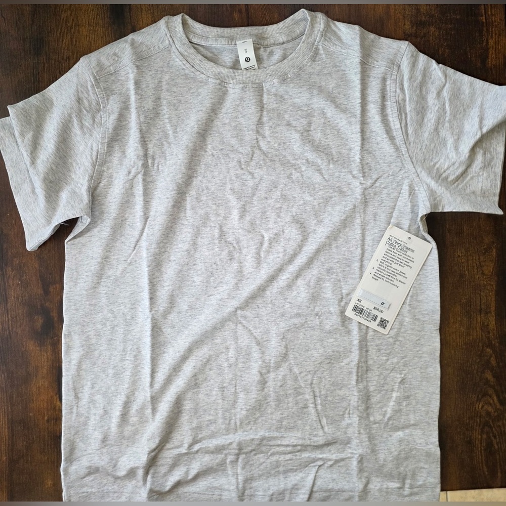 Lululemon All Yours Organic Cotton T-Shirt Size XS New